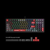 Клавиатура проводная A4Tech Bloody S98 Bloody Red красный [механическая, клавиш - 98, USB Type-C, RGB-подсветка]
