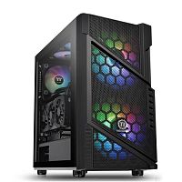 Корпус Thermaltake Commander C31 TG ARGB Edition черный [Mid-Tower, Micro-ATX, Mini-ITX, Standard-ATX, USB 3.2 Gen1 Type-A, ARGB вентиляторы, 1 x 120 мм, 2 x 200 мм]