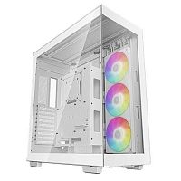 Корпус DEEPCOOL CH780 белый [E-ATX/ATX/mATX/Mini-ITX, стекло, 1 вентилятор ARGB]