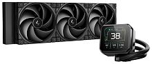 Система жидкостного охлаждения DeepCool SPARTACUS 360 чёрный [360 мм, 3 x 120 мм, ARGB, 3.4" TFT LCD, TDP 320 Вт]
