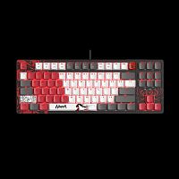 Клавиатура проводная A4Tech Bloody S87 Naraka черный [механическая, клавиш - 87, USB, RGB-подсветка]
