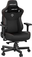 Кресло игровое AndaSeat Kaiser 3 L черный [экокожа, до 120 кг, подголовник, подлокотники - 4D]