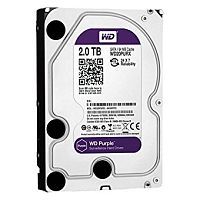 Жесткий диск WD Purple WD22PURZ [2 ТБ, 3.5", SATA 6 Гбит/с, 5400 rpm, 256 МБ]