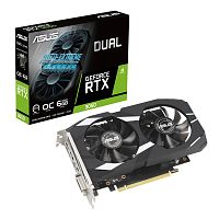 Видеокарта ASUS Dual GeForce RTX 3050 OC Edition 6GB [PCIe 4.0, GPU 1042 МГц, 6 ГБ GDDR6, 96 бит, 1 x DisplayPort, HDMI, DVI-D]