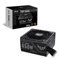 Блок питания ASUS TUF-GAMING-650B [650W, 80+ Bronze, APFC, 20 + 4 pin, 4+4 pin x2 CPU, 8 SATA, 6+2 pin x4 PCI-E]