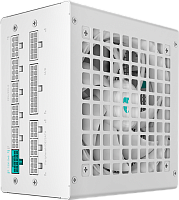 Блок питания DeepCool PQ650G WH [650W, 80+ Gold, ATX 3.1/PCIe 5.1, Active PFC, 20 + 4 pin, 4+4 pin x1 CPU, 4 SATA, PCI‑E 6+2 pin x3 + 16‑pin (12VHPWR), полностью модульный]