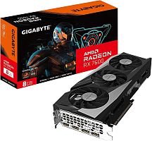 Видеокарта GIGABYTE Radeon RX 7600 GAMING OC 8G [PCIe 4.0, GPU Boost 2755 МГц, 8 ГБ GDDR6, 128 бит, 2 x DisplayPort, 2 x HDMI]
