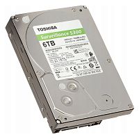 Жесткий диск Toshiba S300 HDWT860UZSVA [6 ТБ, 3.5", SATA 6 Гбит/с, 5400 rpm, 256 МБ]