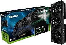 Видеокарта Palit GeForce RTX 5080 Infinity 3
[PCIe 5.0, GPU 2295 МГц, 16 ГБ GDDR7, 256 бит, 3 x DisplayPort, HDMI]