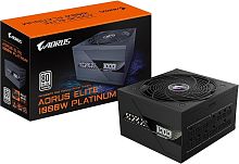 Блок питания GIGABYTE GP-AE1000PM [1000W, 80+ Platinum, APFC, 20 + 4 pin, 4+4 pin x2 CPU, 8 SATA, 6+2 pin x6 PCI-E, 16 pin (12VHPWR) x1]