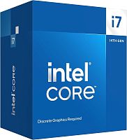 Процессор Intel Core i7-14700F OEM [LGA 1700, 20 x 2.1 ГГц, L2 - 28 МБ, L3 - 33 МБ, 2 х DDR4-3200, DDR5-5600 МГц, TDP 65 Вт]