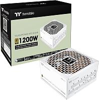 Блок питания Thermaltake Toughpower GT Snow 1200W белый
[1200 Вт, 80+ Gold, APFC, 20+4 pin, 2 x 4+4 pin CPU, 6 SATA, 2 x 16 pin (12VHPWR), 5 x 6+2 pin PCI-E]