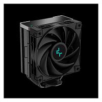 Кулер для процессора DeepCool AK400 ZERO DARK [башенный, 4 тепл. трубки, 1 x 120 мм, TDP 220 Вт]