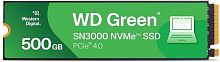 Твердотельный накопитель Western Digital Green SN3000 [500 ГБ, M.2 2280, PCIe 4.0 x4, 5000/4100 МБ/с]