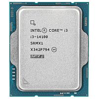 Процессор Intel Core i3-14100 OEM [LGA 1700, 4 x 3.5 ГГц, L2 - 5 МБ, L3 - 12 МБ, 2 х DDR4-3200, DDR5-4800 МГц, TDP 60 Вт]