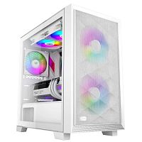 Корпус PCCooler C3 D310 ARGB белый [Mini-Tower, mATX, стекло, 2 вентилятора ARGB]