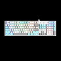Клавиатура проводная A4Tech Bloody S520N Icy White белый [механическая, клавиш - 104, USB, подсветка Neon]