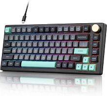 Клавиатура проводная VGN N75 черный [механическая, USB, RGB-подсветка]