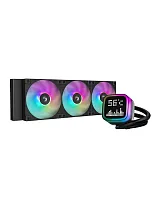 Система жидкостного охлаждения DEEPCOOL LP360 ARGB [120 мм — три секции, 4-pin PWM, радиатор — алюминий, TDP 350 Вт]