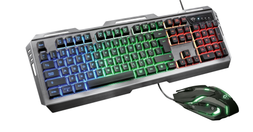 Клавиатура Trust Tural GXT 845 + мышь