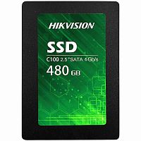 Твердотельный накопитель Hikvision C100 [480 ГБ, 2.5", SATA III, 550/470 МБ/с]