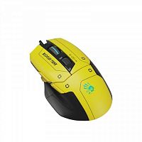 Мышь проводная A4Tech Bloody W70 Max Punk Yellow [10000 dpi, RGB-подсветка, USB Type-A]