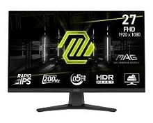 27" Монитор MSI MAG 272F черный [1920x1080@200 Гц, Rapid IPS, 1000:1, 300 Кд/м², 178°/178°, HDMI, DisplayPort]
