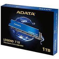 Твердотельный накопитель ADATA LEGEND 710 [1 ТБ, M.2 2280, PCIe 3.0 x4, 2400/1800 МБ/с, радиатор]