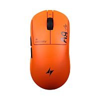 Мышь беспроводная ATK A9 Air оранжевый [30000 dpi, светодиодный, Bluetooth, USB Type-A, кнопки - 5]