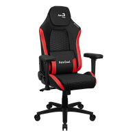 Кресло игровое Aerocool Crown Plus черно-красный [экокожа, до 120 кг, подголовник, подлокотники - 2D]