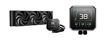 Система охлаждения DEEPCOOL SPARTACUS 360 черная
[120 мм - три секции, разъем помпы - 4 pin, радиатор - алюминий, TDP - 320 Вт, LCD дисплей]