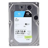 Жесткий диск Seagate SkyHawk ST1000VX013 [1 ТБ, 3.5", SATA 6 Гбит/с, 256 МБ]
