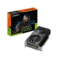 Видеокарта GIGABYTE GeForce RTX 5060 WINDFORCE MAX OC 8G [PCIe 5.0, GPU 2280 МГц, 8 ГБ GDDR7, 128 бит, 3 x DisplayPort, HDMI]