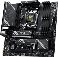 Материнская плата MSI MAG B850M GAMING PRO MAX WIFI
[AM5, AMD B850, 4xDDR5-8200+ МГц(OC), 2xPCI-Ex16, 3xM.2, Micro-ATX]