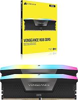 Оперативная память Corsair VENGEANCE Platinum RGB [CMH32GX5M2E6200C36] 32 ГБ
[DDR5, 16 ГБx2 шт, 6200 МГц, 36(CL)-39-39-76]