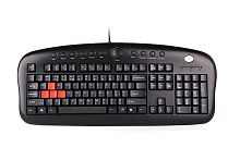 Клавиатура проводная A4Tech KB-28G черный [мембранная, USB]