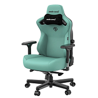 Кресло игровое AndaSeat Kaiser 3 L голубой [экокожа, до 120 кг, подголовник, подлокотники - 4D]