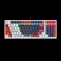 Клавиатура проводная A4Tech Bloody S98 Sports Navy синий [механическая, клавиш - 98, USB, RGB-подсветка]