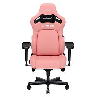 Кресло игровое AndaSeat Kaiser 4 L PINK розовый [экокожа, 5D подлокотники, 65 мм колеса, до 180 кг]