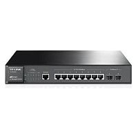 Коммутатор TP-Link SG3210 [управляемый L2+, 8×1 Гбит/с, 2×SFP 1G, настольный/в стойку 19", металл]