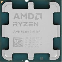Процессор AMD Ryzen 7 8700F OEM [AM5, 8 x 4.1 ГГц, L2 - 8 МБ, L3 - 16 МБ, 2 х DDR5-5200 МГц, TDP 65 Вт]