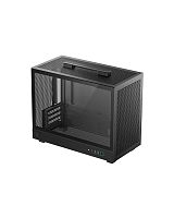 Корпус DEEPCOOL CH160 PLUS черный [mATX/Mini-ITX, стекло]