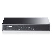 PoE-коммутатор TP-Link TL-SF1008P [неуправляемый, 8×10/100 Мбит/с, 4 порта PoE (бюджет 66 Вт), настольный, металл]