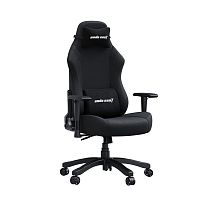Кресло игровое AndaSeat Luna черный [ткань, до 100 кг, 1D подлокотники, качание]