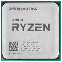 Процессор AMD Ryzen 3 3200G OEM [AM4, 4 x 3.6 ГГц, L2 - 2 МБ, L3 - 4 МБ, 2 х DDR4-2933 МГц, TDP 65 Вт]