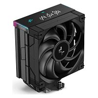 Кулер для процессора DeepCool AK400 DIGITAL PRO [башенный, 4 тепл. трубки, 1 x 120 мм, ARGB + цифровой дисплей, TDP 220 Вт]
