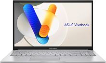 Ноутбук Asus VIVOBOOK X1504VA-BQ3988, Intel i7-150U(up to 5.40GHz), 40GB DDR4, 2TB SSD PCIe NVMe M.2, 15.6" FHD (1920 x 1080) IPS, Intel Graphics, Type-C HDMI WiFi BT WIN11H, клав. с подсв EN-RU, серебро