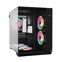 Корпус PCCooler C3 T500 ARGB черный [Mid-Tower, ATX, стекло, 6 вентиляторов ARGB]