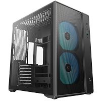 Корпус DEEPCOOL CG590 MESH 2F черный
[Mid-Tower, Micro-ATX, Mini-ITX, Standard-ATX, USB 3.2 Gen 1 Type-A, USB 3.2 Gen 1 Type-C, ARGB вентиляторы, 2 x 160 мм]