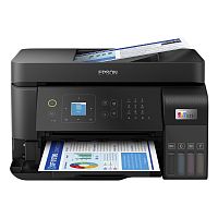 МФУ струйное Epson EcoTank L5290 [A4, цветн., СНПЧ, 10 стр/мин, факс, ADF, Wi-Fi, Ethernet]